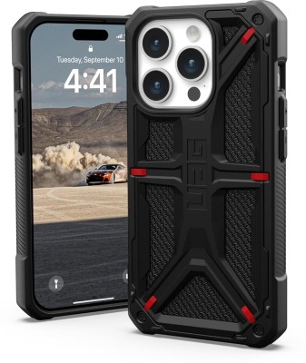 Urban Armor Gear Back Cover for Apple iPhone 15 Pro(Black, Pack of: 1)
