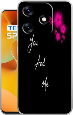 omnmo Back Cover for Tecno Spark 10 4G(Multicolor, Dual Protection, Silicon, Pack of: 1)