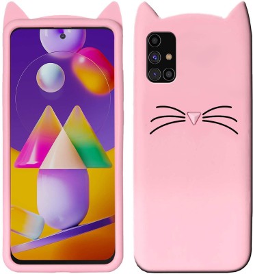 Fastship Back Cover for Samsung Galaxy M31s(Pink, Dual Protection, Pack of: 1)