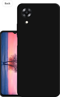 arrise Back Cover for Oppo A17k(Black, Grip Case, Silicon, Pack of: 1)