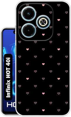 Flipkart SmartBuy Back Cover for Infinix HOT 40i(Multicolor, Dual Protection, Silicon, Pack of: 1)