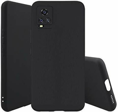 COVERHEAD Back Cover for Back Cover for vivo Y73 Shockproof TPU Back Case CoverBlack, Silicon(Black, Matte Finish, Silicon, Pack of: 1)