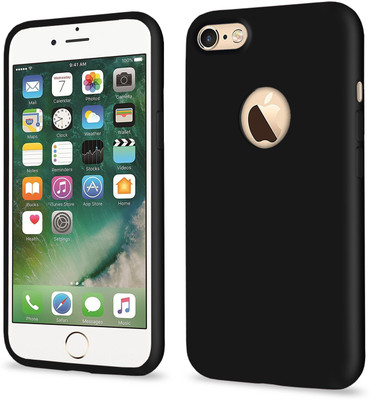 Pikkme Back Cover for iPhone 6, iPhone 6s(Black, Grip Case, Pack of: 1)