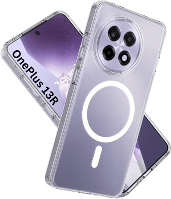 Flipkart SmartBuy Back Cover for OnePlus 13R 5G(Transparent, Magsafe, Pack of: 1)