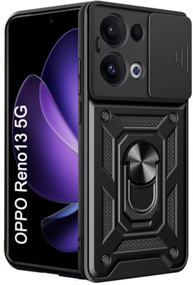 Flipkart SmartBuy Back Cover for Oppo Reno 13 5G(Black, Slider, Pack of: 1)