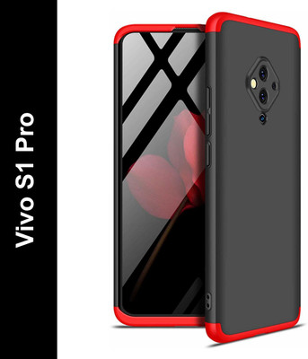 KWINE CASE Back Cover for vivo S1 Pro(Red, Shock Proof, Pack of: 1)