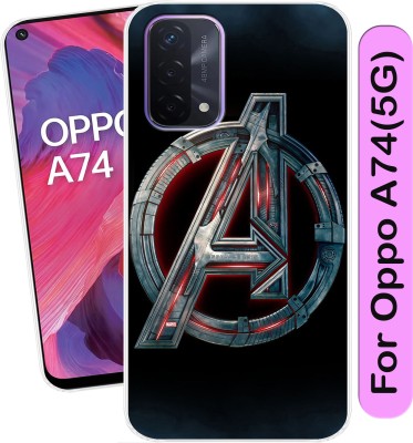 Unitrend Back Cover for Oppo A74 (5G)(Transparent, Flexible, Silicon, Pack of: 1)