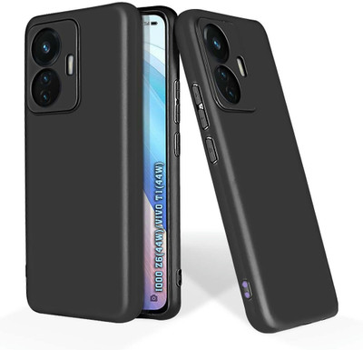 CLASSYPRINT Bumper Case for Vivo T1 44w, iQOO Z6 44w(Black)