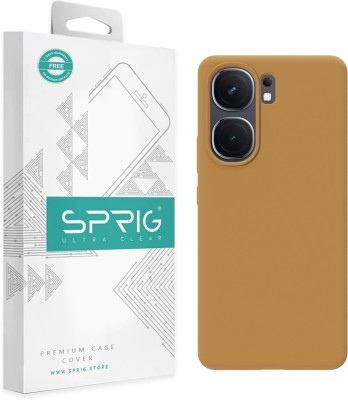 Sprig Back Cover for iQOO Neo 9 Pro, Neo 9 Pro, iQ Neo 9 Pro, Vivo iQOO Neo 9 Pro(Brown, Grip Case, Silicon, Pack of: 1)