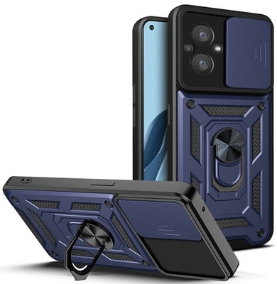 RUNICHA Back Cover for OPPO F21 Pro 5G(Blue, Shock Proof, Pack of: 1)