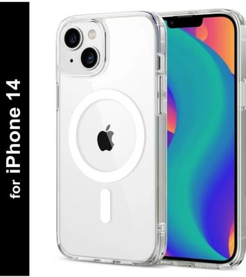 SS Enterprises Back Cover for Apple Iphone 14(Transparent)