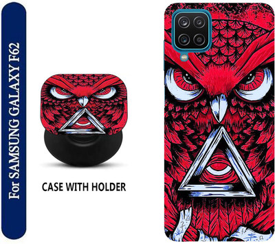 Hello Case Back Cover for Samsung Galaxy F62(Multicolor, Cases with Holder, Pack of: 1)