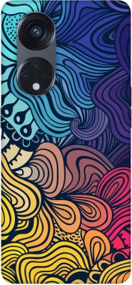 Next Door Enterprises Back Cover for Oppo Reno8 T 5G(Multicolor, Hard Case, Pack of: 1)