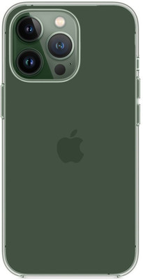 PRYD Back Cover for apple iphone 13 pro max(Green, Silicon)
