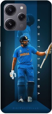 3D U PRINT Back Cover for Redmi 12 5G, MZB0EPPIN,MZB0EQGIN,Kohli,MS Dhoni,rohit sharma(Blue, Hard Case, Pack of: 1)