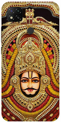 play fast Back Cover for REDMI 9 Activ KHATU, SHYAM, JI, BABA, RAMDEV, JI(Gold, Hard Case, Pack of: 1)