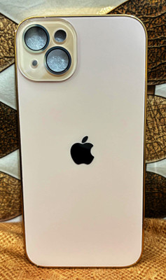 ICONICMOBILE Back Cover for IPHONE 15 PLUS(Gold, Camera Bump Protector, Pack of: 1)