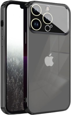 A3sprime Back Cover for APPLE iPhone 11 Pro Max, Soft Side Colored Drop Protective and Camera Protector Case(Black, Transparent, Camera Bump Protector, Silicon, Pack of: 1)