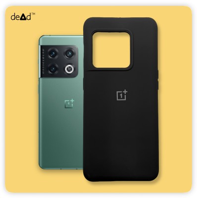 deAd Back Cover for OnePlus 10 Pro 5G(Black, Grip Case, Silicon, Pack of: 1)