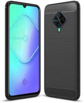 RCHJV Back Cover for Vivo S1 Pro(Black, Pack of: 1)