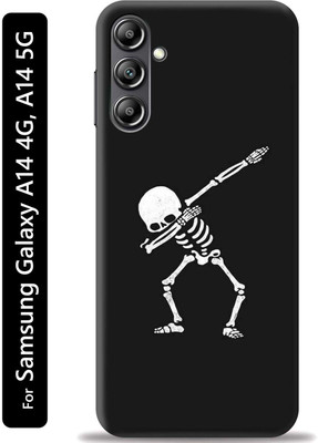 Crafter Back Cover for Samsung Galaxy A14(Black, Shock Proof, Pack of: 1)