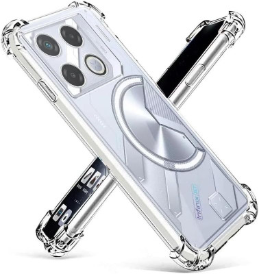 RUNICHA Back Cover for Infinix GT 20 Pro, Infinix GT 20 Pro 5G(Transparent, Camera Bump Protector, Pack of: 1)