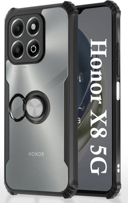 INSTYLE Back Cover for Honor X8 5G(Black, Grip Case, Pack of: 1)