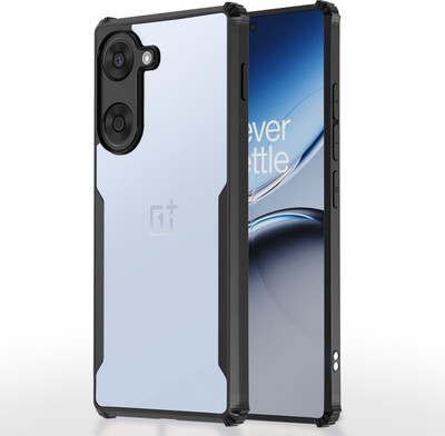 kinghub Back Cover for OnePlus Nord CE 5 5G(Transparent, Camera Bump Protector, Pack of: 1)