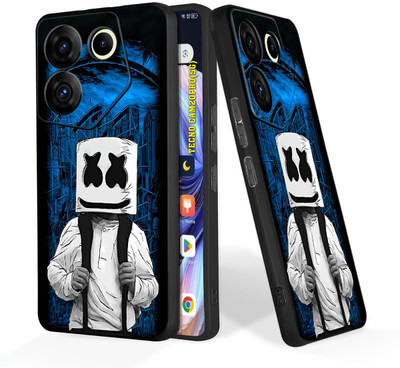 FeelWhiz Back Cover for Tecno Camon 20 Pro 5G , Tecno Camon 20 5G(Black)