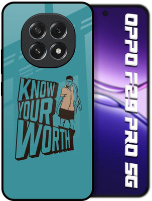 Hocopoco Back Cover for Oppo F29 Pro 5G(Blue, Grip Case, Pack of: 1)