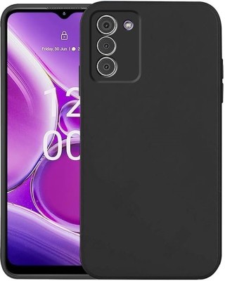 Fablue Back Cover for Nokia G42 5G(Black, Grip Case, Silicon, Pack of: 1)