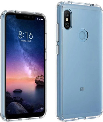 SRT Back Cover for Mi Redmi Note 6 Pro(Transparent, Pack of: 1)