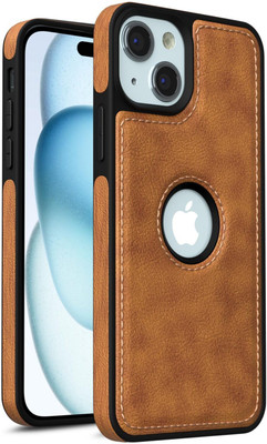 Bonqo Back Cover for APPLE iPhone 15(Brown, Dual Protection, Pack of: 1)