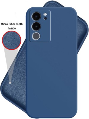 Flipkart SmartBuy Back Cover for vivo V29 Pro 5G(Blue, Flexible, Silicon, Pack of: 1)