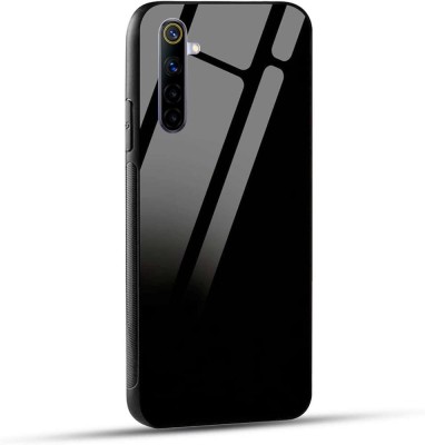 CASE CREATION Front & Back Case for Realme 6(Black, Dual Protection, Pack of: 1)