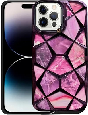 Kovado Back Cover for Apple Iphone 15 Pro Glitter Sparkle and Detachable Print Case(Purple, Electroplated)
