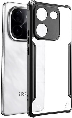 Caseline Back Cover for IQ00Z9s PRO 5G, Vivo T3 Pro 5G, iQOO Z9s Pro 5G(Black, Grip Case, Pack of: 1)