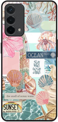 SNOB Back Cover for Oppo A74(Multicolor, Grip Case, Pack of: 1)