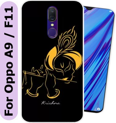 SmartGoldista Back Cover for Oppo A9, F11(Multicolor, Flexible, Silicon, Pack of: 1)