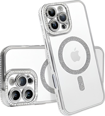 HSRPRO Back Cover for Apple iPhone 14 Pro(Silver, Camera Bump Protector, Silicon, Pack of: 1)