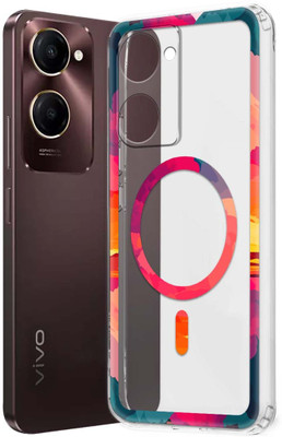 Nainz Back Cover for Vivo Y28s 5G(Multicolor, Grip Case, Silicon, Pack of: 1)