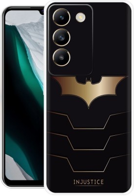 Indus Back Cover for vivo T3 5G, Batman, Sign, Injustice, Logo, 114(Gold, Flexible, Pack of: 1)