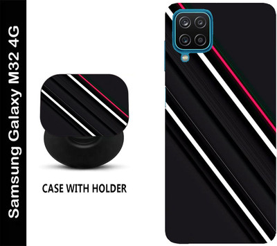 My Swag Back Cover for Samsung Galaxy M32 4G(Multicolor, Cases with Holder, Pack of: 1)