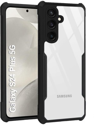 FwellT Back Cover for Samsung Galaxy S24 Plus 5G(Black, Silicon)