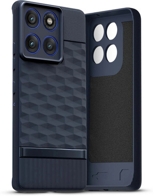 GLOBAL NOMAD Back Cover for MOTOROLA Edge 60 Pro, Moto Edge 60 Pro 5G(Blue, Flexible, Silicon, Pack of: 1)