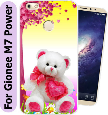 Tokito Back Cover for Gionee M7 Power(Transparent, Flexible, Silicon, Pack of: 1)