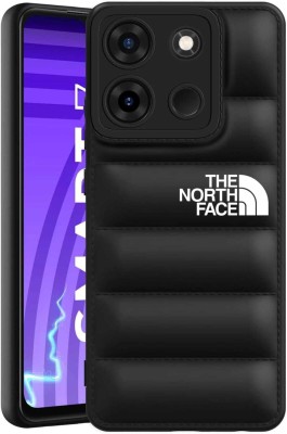 Casenew Back Cover for Infinix Smart 7(Black, Puffer, Silicon, Pack of: 1)