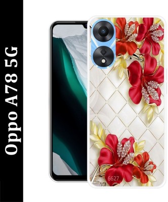 KUCHILA Back Cover for OPPO A78 5G(Multicolor, Flexible, Silicon, Pack of: 1)