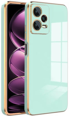 Mobile Mart Back Cover for REDMI Note 12 5G, POCO X5 5G(Green, Electroplated, Pack of: 1)