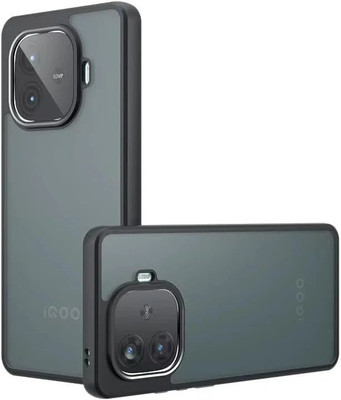 SNAPCOVR Back Cover for iQOO Neo 10r 5G(Black, Matte Finish, Pack of: 1)